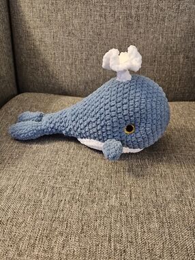 Crochet Amigurumi Whale - Handmade